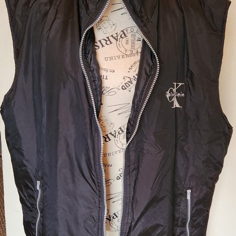 Calvin Klein black vest size L/XL mens